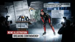 Quando os treinos no gelo se transformam numa luta por dinheiro: a história de atletas alemães