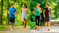 Corrida vs caminhada: vantagens, desvantagens, calorias e impacto nas articulações e no humor