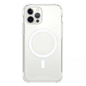 Capa Silicone Magnética Transparente iPhone 14 Pro