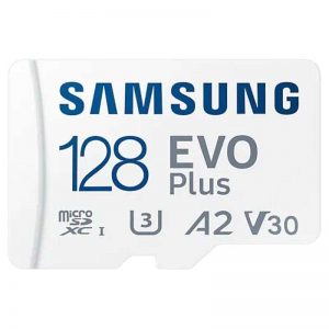 Cartão Memória Samsung EVO Plus Micro SDXC 128GB UHS-I U3 V30