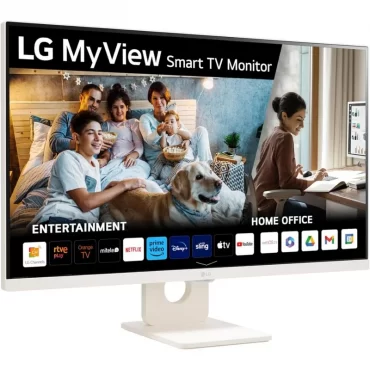 Monitor LG MyView Smart 32SR50F-W 31.5" LED IPS FullHD