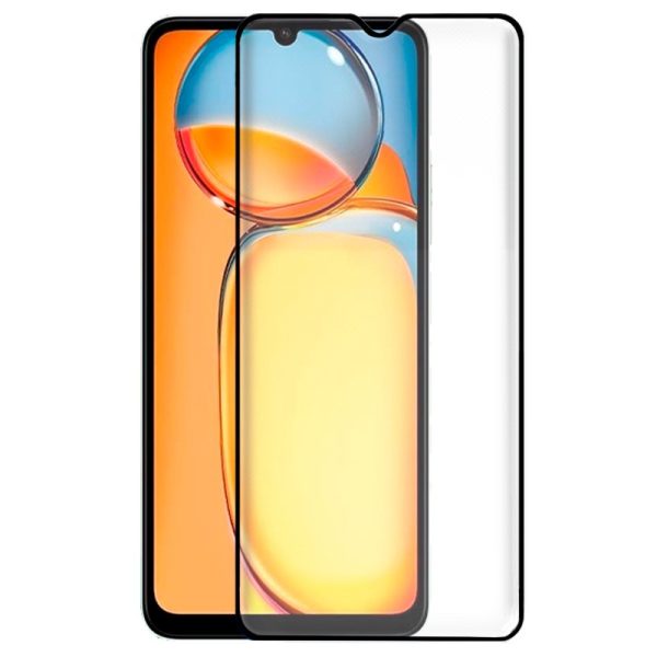 Película Vidro Xiaomi Redmi 14C Fullcover protetor de tela de vidro temperado para xiaomi redmi note 13c poco c65 full 3d